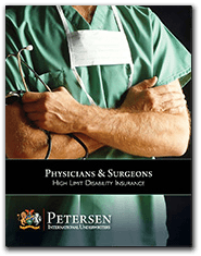 Personal Disability Insurance Brochure - Physicians & Surgeons