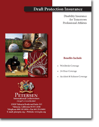 Student Athlete Disability Insurance Brochure - Draft Protection