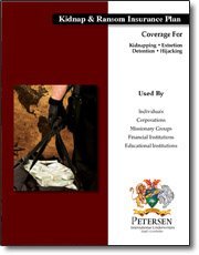 Contingent Insurance Brochure - Kidnap & Ransom